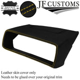 YELLOW STITCH LEATHER SPEEDO SURROUND COVER FOR PEUGEOT 205 GTI PHASE 1 84-90