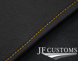 YELLOW  DIAMOND STITCH VINYL 4XTAILORED FLOOR CARPET FOR VAUXHALL CORSA B 93-01
