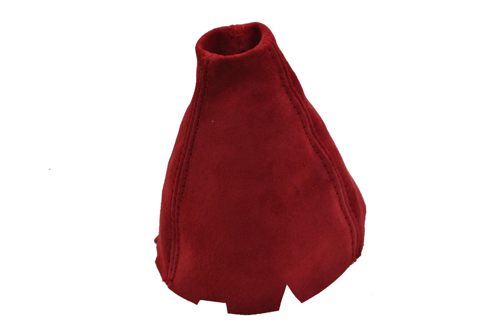 RED SUEDE GEAR GAITER  FITS HONDA CIVIC MK8 2006-2011COUPE SALOON SI FA FD FG