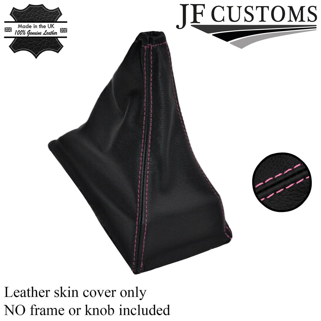 FITS TOYOTA SCION XB 08-10 SHIFT BOOT LEATHER pink stitch CUSTOM NEW MADE IN UK