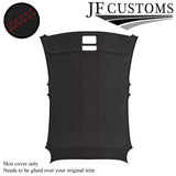 RED STITCH D GREY SUEDE ROOF HEADLINER COVER FOR ALFA ROMEO GIULIETTA 10-16