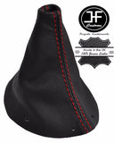 RED  STITCH REAL LEATHER MANUAL 5 SPEED GEAR GAITER FOR PEUGEOT RCZ 2010-2015