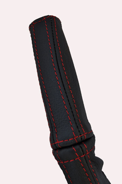 red stitching FITS MERCEDES B CLASS W245 05-11 HANDBRAKE HANDLE COVER ONLY