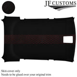 DSG2 RED DIAMOND STITCH LUXE SUEDE HEADLINER COVER FOR FOR BMW X3 E83 03-10
