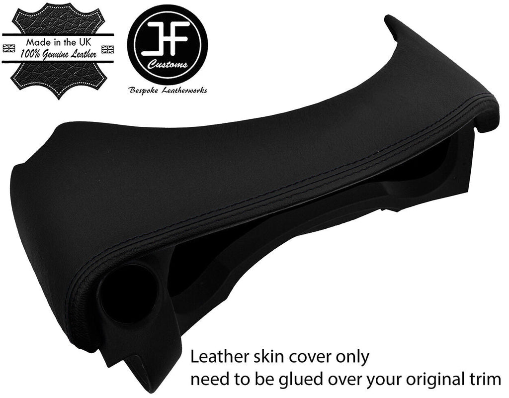 BLACK & BLACK STRIPE CLUSTER HOOD LEATHER COVER FOR LEXUS RC 200 300 350 14-18
