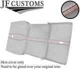 RED ST 3 PIECE ROOF HEADLINING L GREY LUXE SUEDE COVER FOR  DEFENDER 110 SW