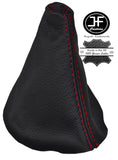 RED STITCH MANUAL REAL LEATHER GEAR STICK GAITER FITS FORD C MAX 2007-2010