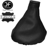 BLACK LEATHER MANUAL GEAR STICK GAITER FITS ALFA ROMEO 159 2005-2011 CUSTOM NEW