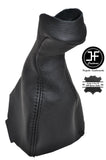 BLACK STITCH FITS MERCEDES E CLASS W211 MANUAL GEAR KNOB GAITER 2003-2006