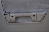 red stitch FITS LAND ROVER DISCOVERY 200 300 TD5 96-04 2X DOOR HANDLE COVERS
