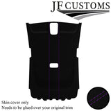 PURPLE STITCH SUEDE ROOF LINING HEADLINER COVER FOR VW GOLF MK5 V 2003-2009 5DR