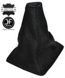 BLACK STITCHING MANUAL LEATHER GEAR GAITER FITS LEXUS IS 2005-2013 CUSTOM NEW