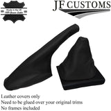 BLACK LEATHER GEAR & HANDBRAKE GAITER FITS SEAT IBIZA CORDOBA 1993-1999
