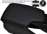 RED STITCH LEATHER ARMREST COVER FITS BMW 4 SERIES F32 F33 F36 F82 83 13-16