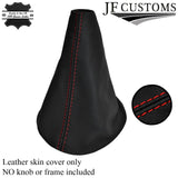 FITS CITROEN C2  VTS VTR LS XS LEATHER GAITER RED ST 03+ CUSTOM NEW MADE IN UK