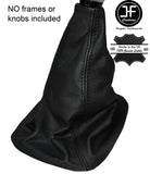 BLACK STITCHING MANUAL LEATHER GEAR GAITER FITS GREAT WALL H5 X200 2009-2013