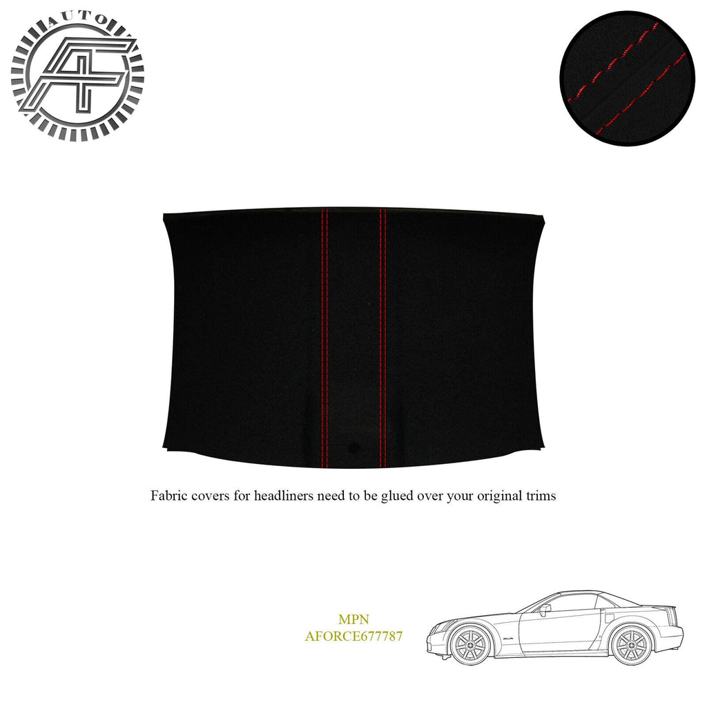 LUXE SUEDE HEADLINER COVER FITS CADILLAC XLR 2 DOOR COUPE 2003-2009 MADE IN UK