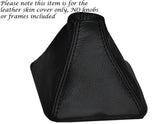 BLACK STITCH LEATHER AUTO AUTOMATIC GEAR GAITER FITS MERCEDES SLK R172 11-14