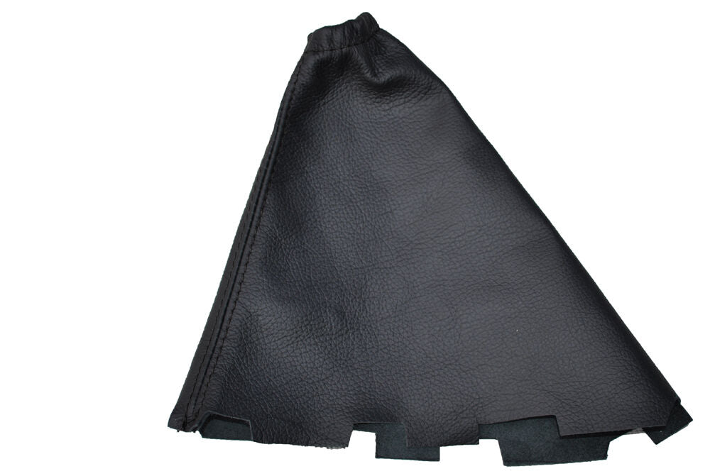 BLACK STITCH FITS DAEWOO KALOS CHEVROLET AVEO 02-2008 HANDBRAKE GAITOR LEATHER