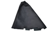 BLACK STITCH FITS DAEWOO KALOS CHEVROLET AVEO 02-2008 HANDBRAKE GAITOR LEATHER
