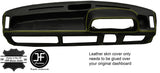YELLOW  STITCHING DASH DASHBOARD LEATHER COVER FITS FORD FIESTA MK1 XR2
