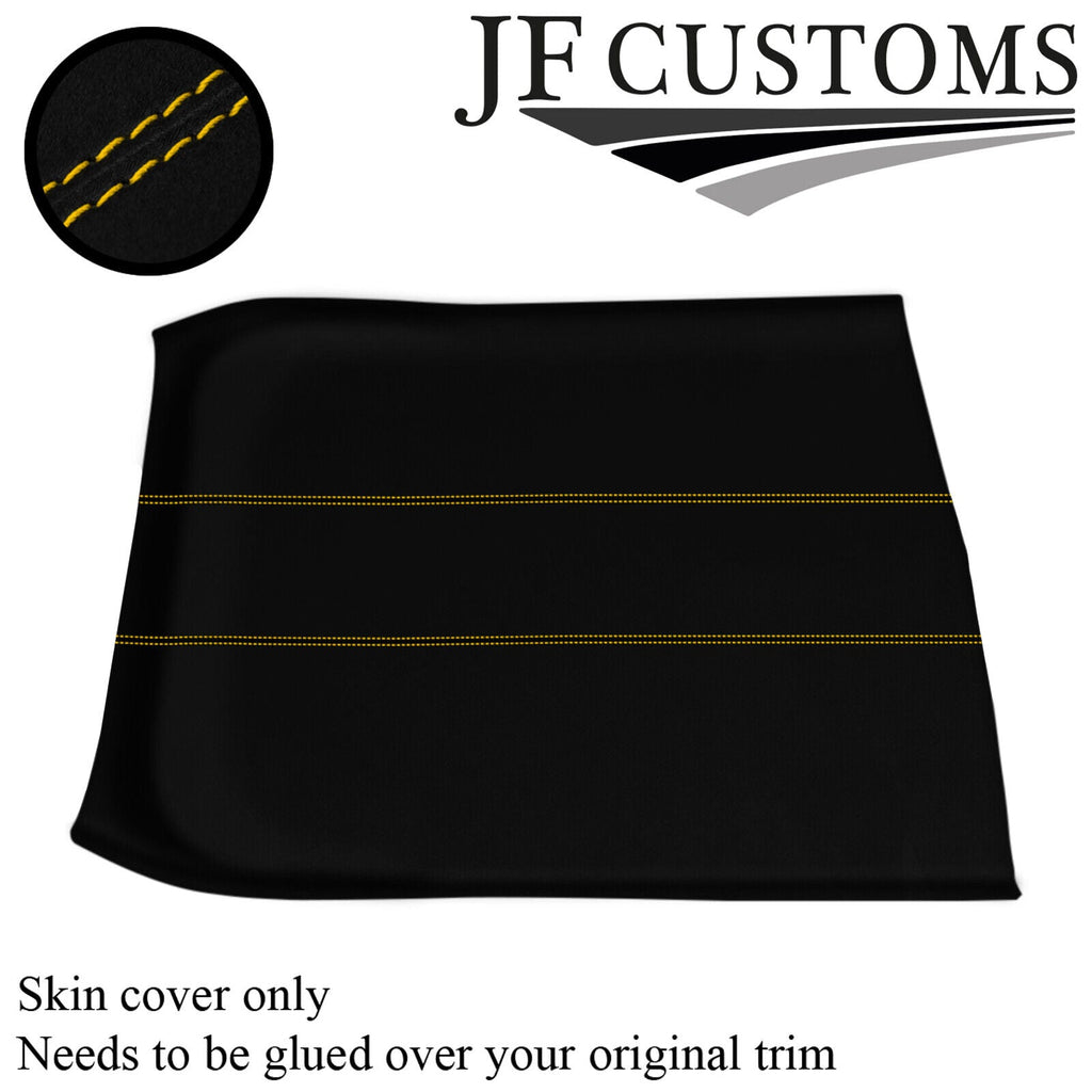 YELLOW STITCH LUXE- SUEDE NON SUNROOF HEADLINER COVER FOR ROVER 25 MG ZR 99-05
