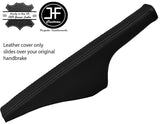 BLACK REAL LEATHER FITS VW GOLF 4 Mk4 & BORA JETTA 1998-2003 HANDBRAKE COVER