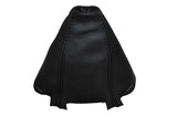 BACK DOUBLE STITCH FITS AUDI A4 B6 2000-2004  REAL LEATHER GEAR GAITER