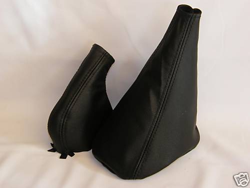 FITS MINI CLASSIC REAL LEATHER GEAR & HANDBRAKE GAITER NEW CUSTOM NEW MADE IN UK