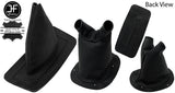 BLACK STITCH LEATHER HANDBRAKE AND TRANSFER GAITER FITS AUSTIN GIPSY GYPSY MK4