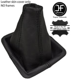 BLACK STITCHING  REAL LEATHER MANUAL GEAR GAITER FITS RENAULT 19 CUSTOM NEW
