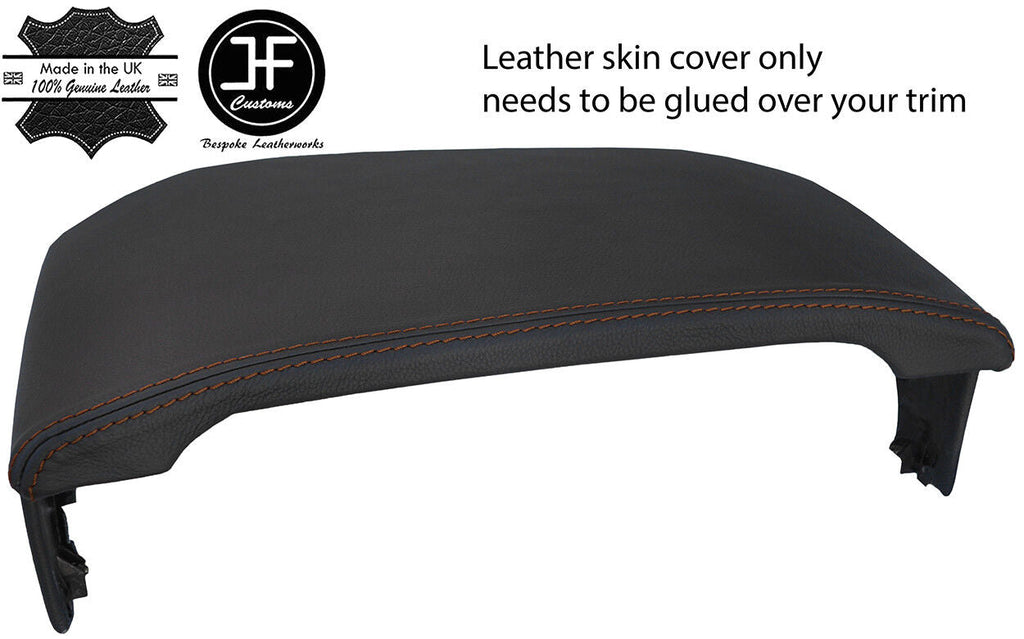 BROWN STITCH SPEEDO CLUSTER HOOD LEATHER COVER FOR AUDI QUATTRO UR COUPE GT B2