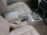 FITS BMW E36 GEAR GAITER & HANDBRAKE CREAM LEATHER TRI STRIPES CUSTOM NEW