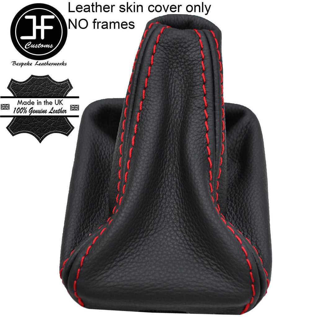 RED STITCHING LEATHER GEAR STICK GAITER FOR MERCEDES A CLASS W169 2004-2012