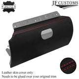 FITS MERCEDES SLK R171 W171 04-10 RED STITCH LEATHER GLOVEBOX COVER CUSTOM NEW