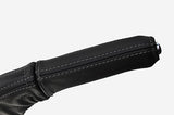 grey stitch FITS HONDA PRELUDE 92-96 4th GEN LEATHER HANDBRAKE HANDLE COVER ONLY