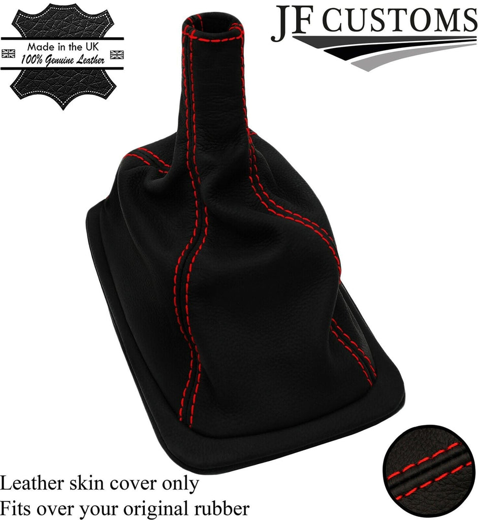 RED STITCH LEATHER OVER RUBBER GEAR GAITER FOR AUSTIN MAESTRO MONTEGO 83-95