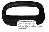 grey stitch FITS ROVER 200 25 MG ZR 95-03 GAUGE HOOD SPEEDO LEATHER COVER