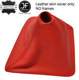 RED TOP GRAIN REAL LEATHER MANUAL GEAR GAITER FITS RENAULT KANGOO 2 2008-2016