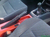 FITS HONDA CIVIC TYPE R/INTEGRA HANDBRAKE /GENUINE LEATHER CUSTOM NEW MADE IN UK