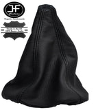 BLACK STITCH FOR LANDROVER FREELANDER 1997-2003 GEAR STICK GAITER REAL LEATHER