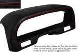 RED STITCH SPEEDO SURROUND HOOD LEATHER SKIN COVER FITS HONDA CRX 88-89