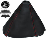 RED STITCH REAL LEATHER MANUAL GEAR STICK GAITER FOR BMW X1 E84 2009-2015