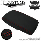 D RED STITCH TOP-GRAIN LEATHER ARMREST COVER  FOR TOYOTA CAMRY 07-11 CUSTOM NEW