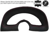 RED STITCH SPEEDO BEZEL CLUSTER LEATHER SKIN COVER FITS CAMARO RS Z28 97-02