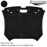 DSG2 LIGHT GREY DIAMOND STITCH LUXE SUEDE HEADLINER COVER FITS AUDI TT MK3 15-19