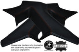 ORANGE STITCH 2X C PILLAR TRIM LEATHER COVERS FITS NISSAN 350Z 33Z 2003-2009