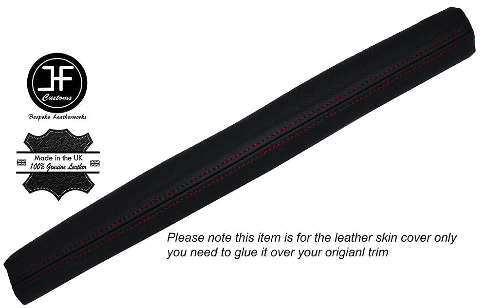 RED STITCHING DASH DASHBOARD TRIM LEATHER SKIN COVER FITS RENAULT 8 GORDINI
