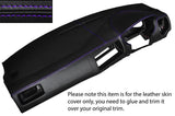 PURPLE STITCH DASH DASHBOARD SKIN COVER FITS VW GOLF MK4 4 IV BORA JETTA 98-05