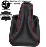 RED STITCH TOP GRAIN LEATHER MANUAL GEAR GAITER FITS MERCEDES SLK R170 96-04